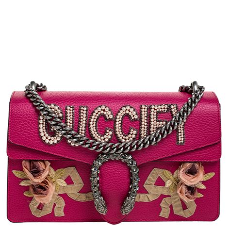 pink gucci dionysus bag